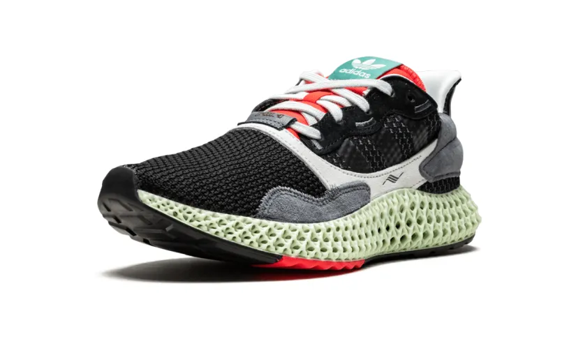 More Adidas Shoes ZX 4000 4D 'Black Onix'